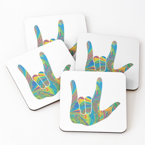 Item preview, LOVE YOU (Oil Spill) designed and sold by yawnni.