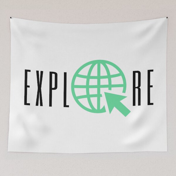 Item preview, Explore the World Online in WWW, Surf the Internet designed and sold by NamColors.