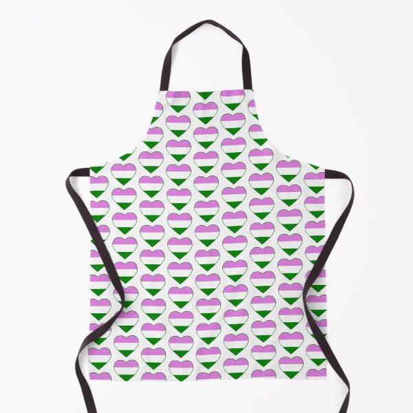 Item preview, Pride Flag Heart Genderqueer designed and sold by Vanum-Chan.