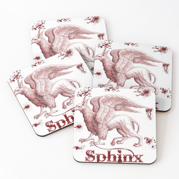 Item preview, Red Sphinx designed and sold by StickerNova1.