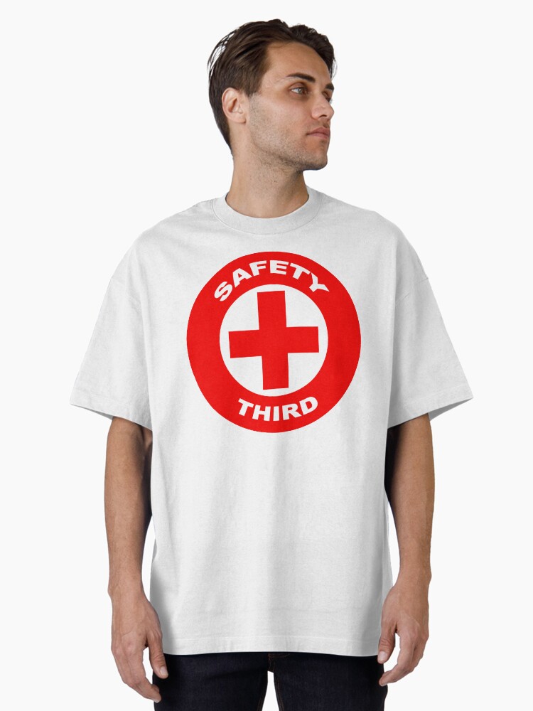 Thumbnail 1 von 7, Oversized T-Shirt, Sicherheit Dritter designt und verkauft von unionpride.