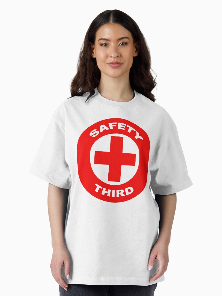 Thumbnail 2 von 7, Oversized T-Shirt, Sicherheit Dritter designt und verkauft von unionpride.