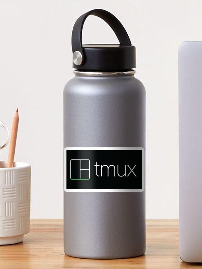 Thumbnail 1 of 3, Sticker, tmux designed and sold by zoerab.