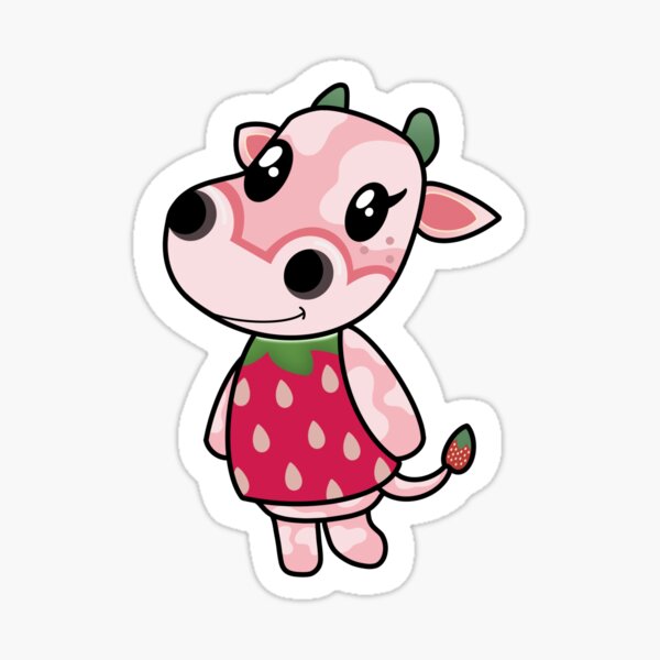 Strawberry Cow Animal Crossing Gifts & Merchandise | Redbubble