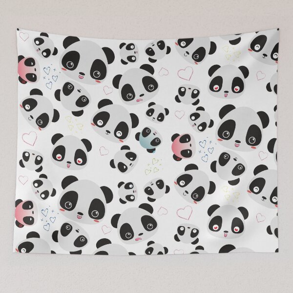 Item preview, Panda's faces designed and sold by DidouAndLique.