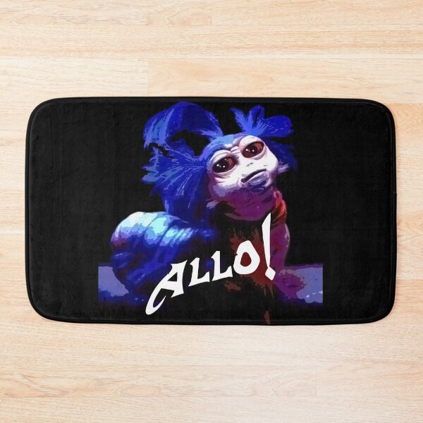 Item preview, Allo! (Black background) designed and sold by SparkleAndFluff.
