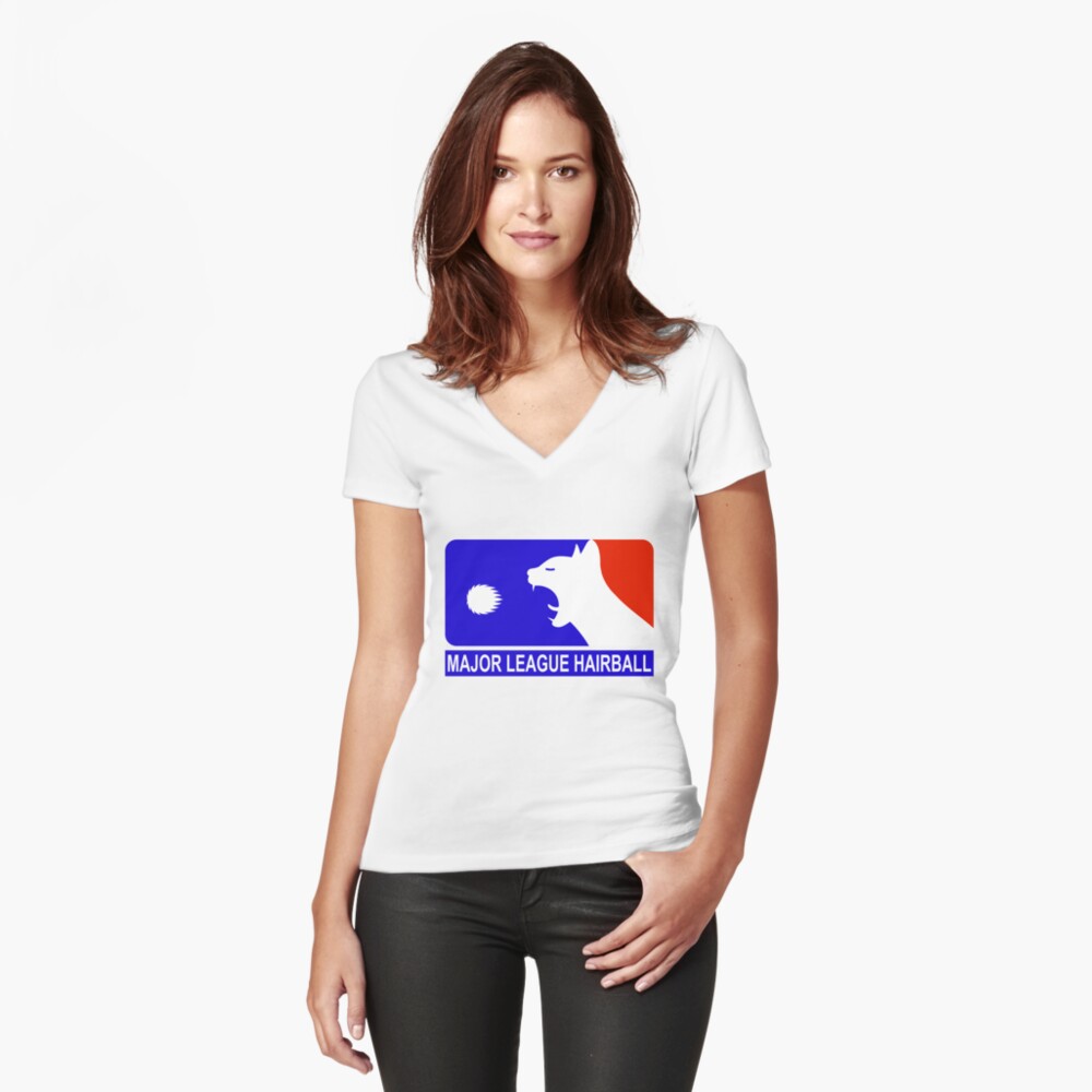 Item preview, Fitted V-Neck T-Shirt designed and sold by Catinorbit.