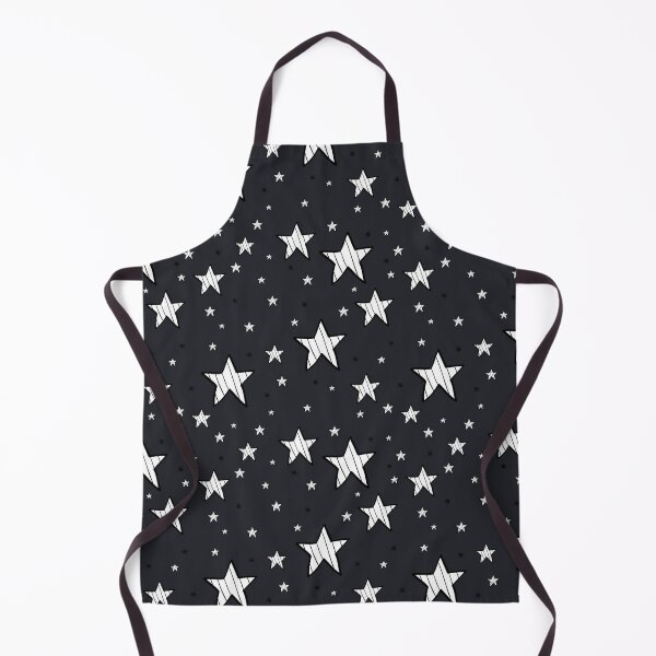 Item preview, White Stars with stripes on a Black background designed and sold by Department61.