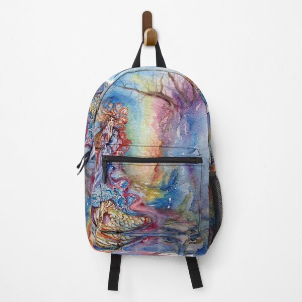 Item preview, LADY OF THE LAKE / Magic and Mystery Fantasy Watercolor designed and sold by BulganLumini.