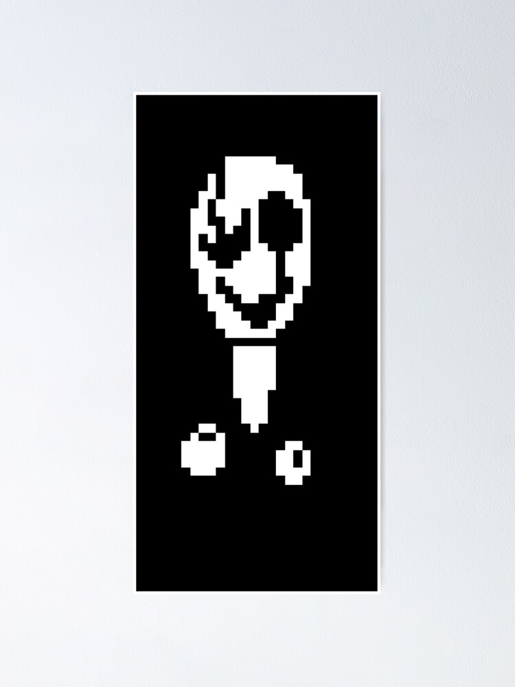 Lord X!Gaster poster Poster for Sale by pingupongo