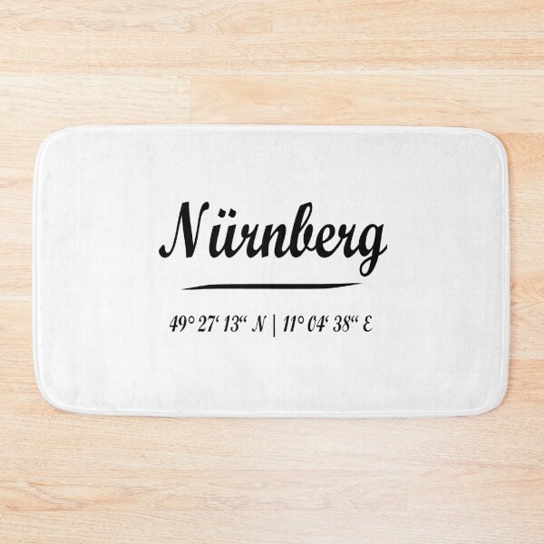 Item preview, Nuremberg with coordinates designed and sold by GeogDesigns.