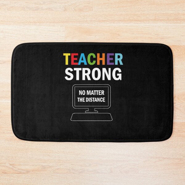 Item preview, Teacher Strong No Matter The Distance designed and sold by All in One  Design.