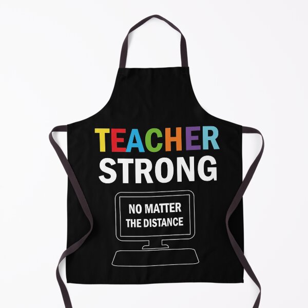 Item preview, Teacher Strong No Matter The Distance designed and sold by All in One Design.