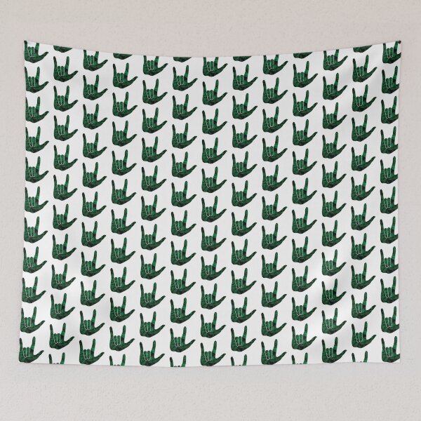 Item preview, LOVE YOU (Green Forest) designed and sold by yawnni.