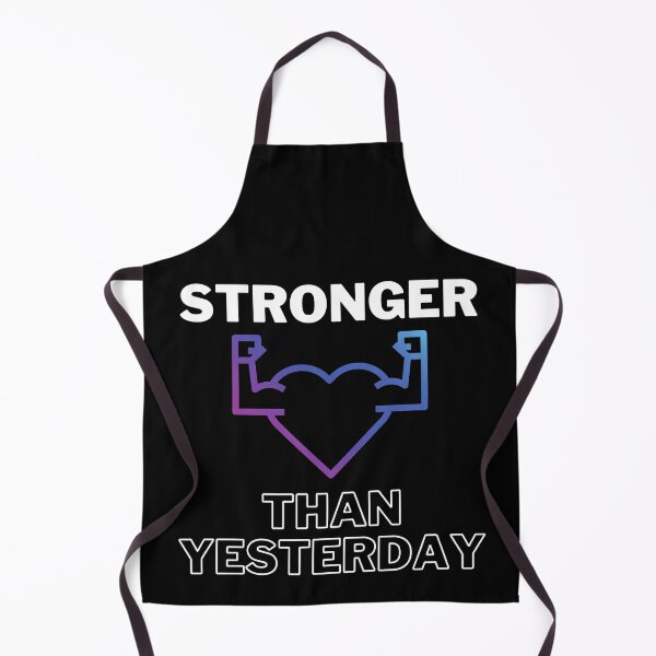Item preview, Stronger Than Yesterday designed and sold by JokesAndFun.