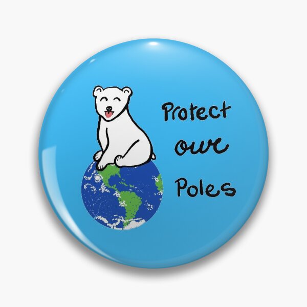 Item preview, "Protect our Poles" designed and sold by StickItToWorld.