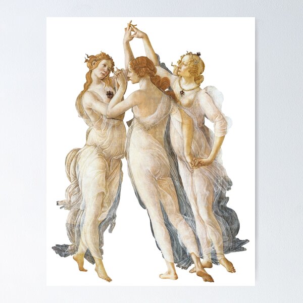 Botticelli - Three Graces Poster