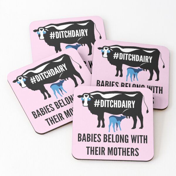 Item preview, Babies Belong With Their Mothers | Ditch Dairy | Animal Rights | Vegan designed and sold by EarlessPierre.