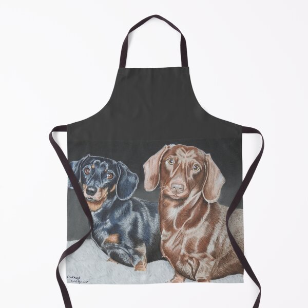 Item preview, Doris and Derek the Dachshunds designed and sold by cathyscreations.