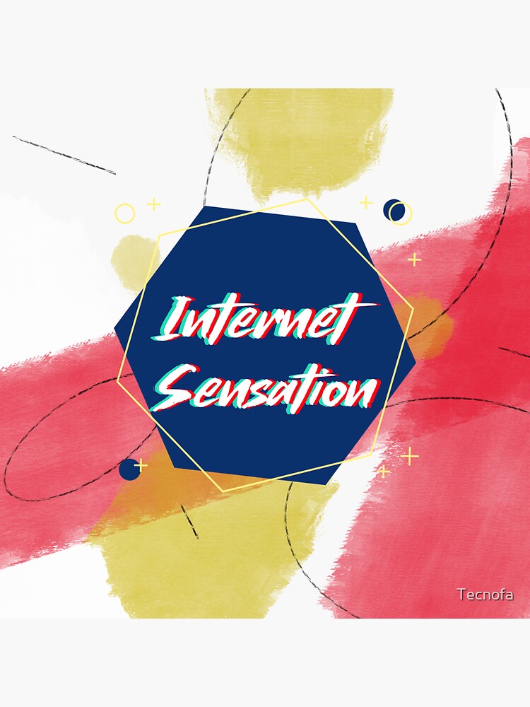 Sensation" Sticker for Sale by Tecnofa Redbubble(02)