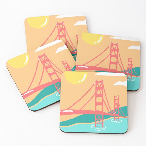 Item preview, Golden Gate Bridge in the Evening Sun designed and sold by foriox.
