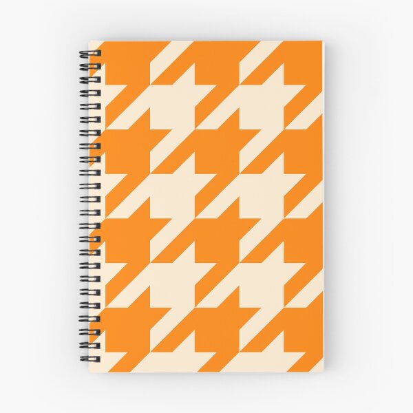 Item preview, Fun Orange Houndstooth  designed and sold by Moyanana.