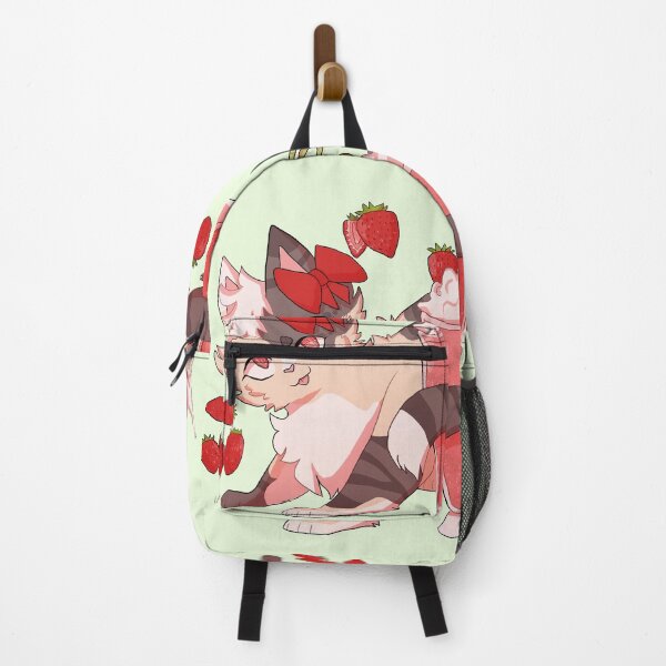 Item preview, Strawberry Milkshake Cat designed and sold by PanfriedArtShop.