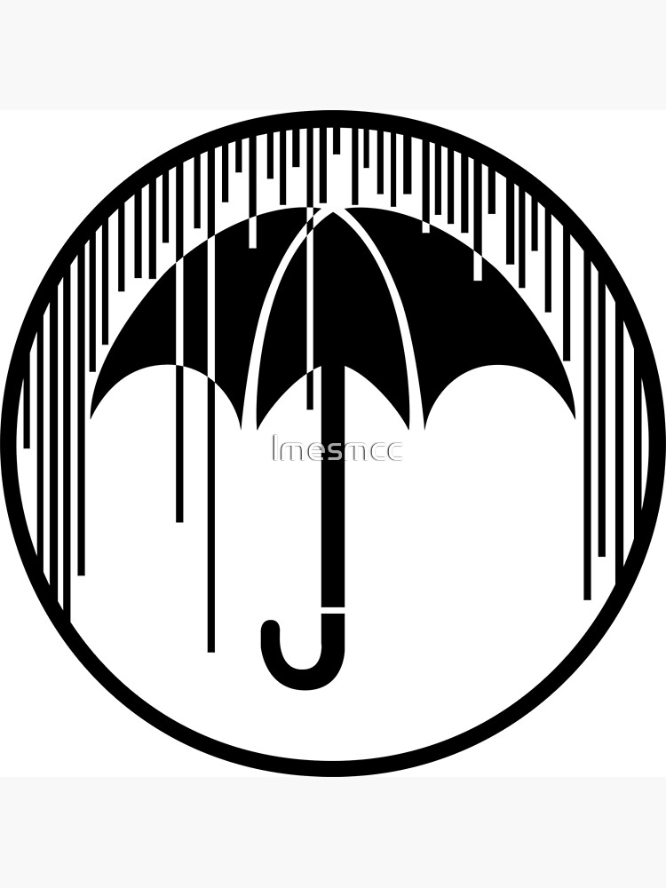 The Umbrella Academy Logo Poster By Lmesmcc Redbubble 