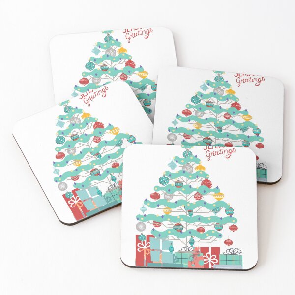 Item preview, Lonely Christmas tree  season greeting  designed and sold by Tonyasartprints.