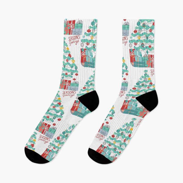 Item preview, Lonely Christmas tree  season greeting  designed and sold by Tonyasartprints.