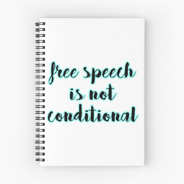 Item preview, Free Speech Is Not Conditional designed and sold by carlarmes.