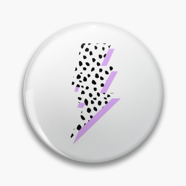 Item preview, purple lightning bolts designed and sold by Jaclyn's Stickers & Designs.