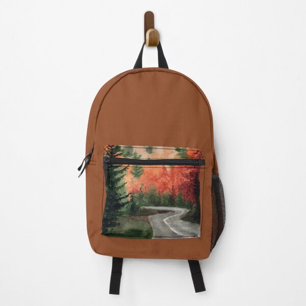 Item preview, Hand painted watercolor autumn forest designed and sold by colorholiday.