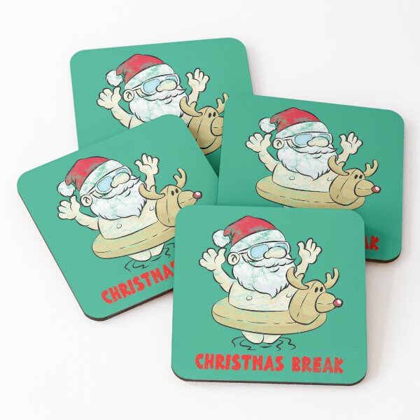 Item preview, Funny Santa Claus Christmas Break T shirt designed and sold by AlphaDist2.