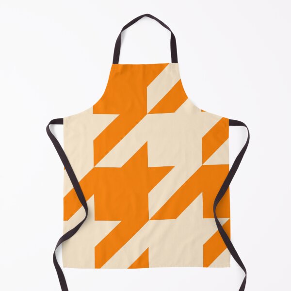 Item preview, Fun Orange Houndstooth  designed and sold by Moyanana.