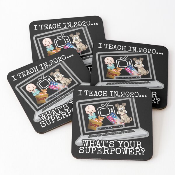 Item preview, I Teach In 2020...What's Your Superpower?  - Boo-da-chay designed and sold by Boo-da-chay.