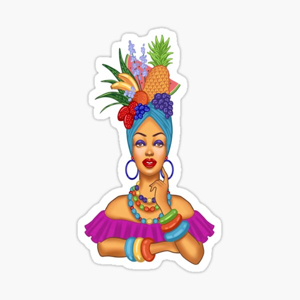 "The Fruit Lady" Sticker for Sale by AutumnSpears Redbubble