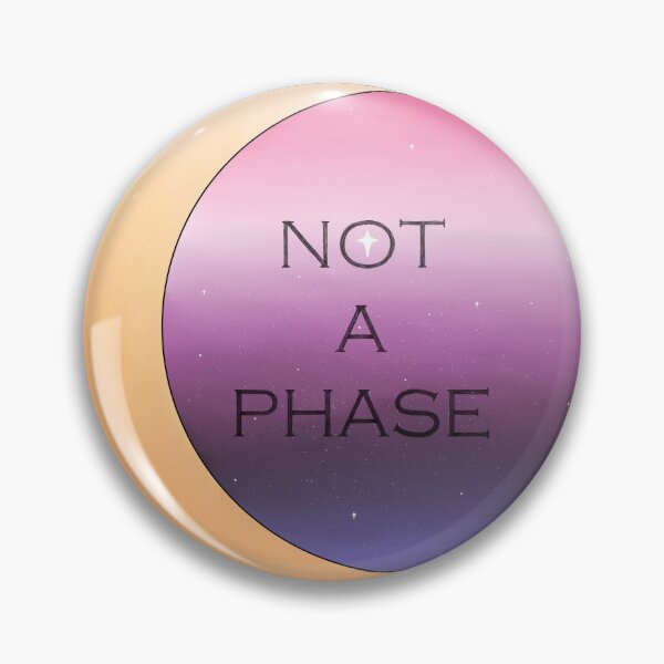 Item preview, Not a Phase: Genderfluid designed and sold by Brinikins.
