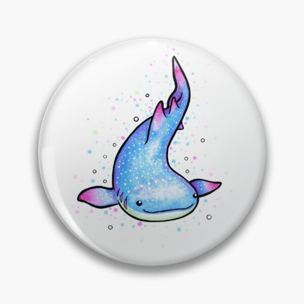 Item preview, Happy Whale Shark designed and sold by Carina Renee Strand.