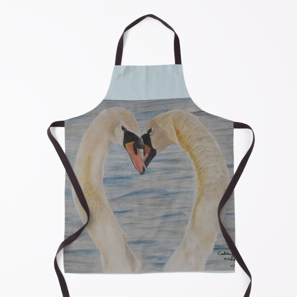 Item preview, Swan loveheart designed and sold by cathyscreations.