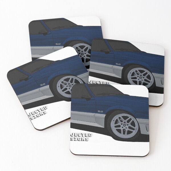 Item preview, Twilight Blue Foxbody Mustang designed and sold by InjectedDesigns.