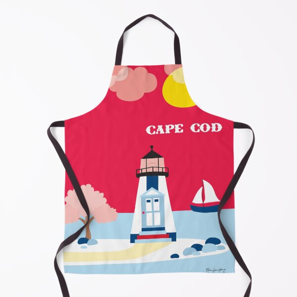 Item preview, Cape Cod, Massachusetts - Skyline Illustration by Loose Petals designed and sold by LoosePetals.