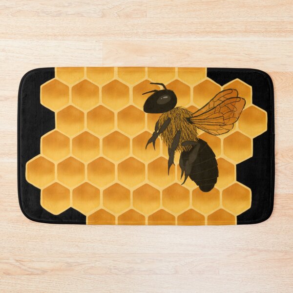 Item preview, Bee Over Honeycomb designed and sold by wilderthanmost.