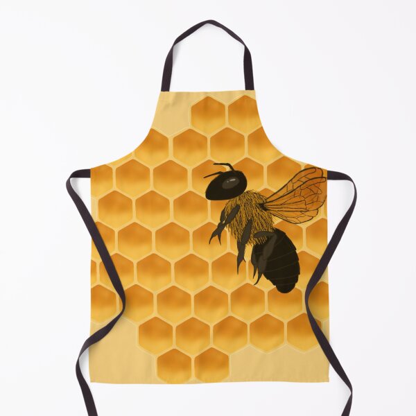 Item preview, Bee Over Honeycomb designed and sold by wilderthanmost.