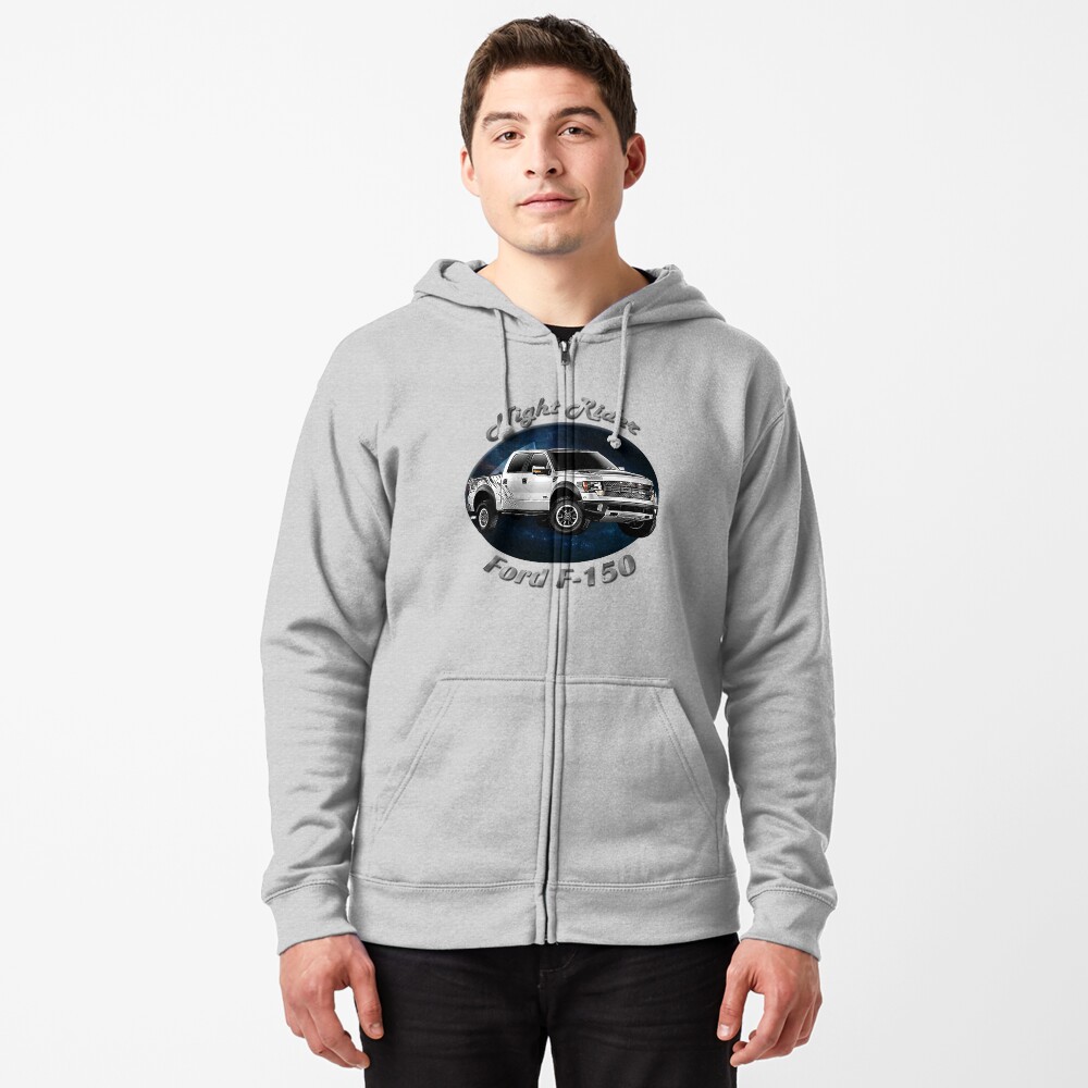 Ford F-150 Truck Night Rider Zipped Hoodie