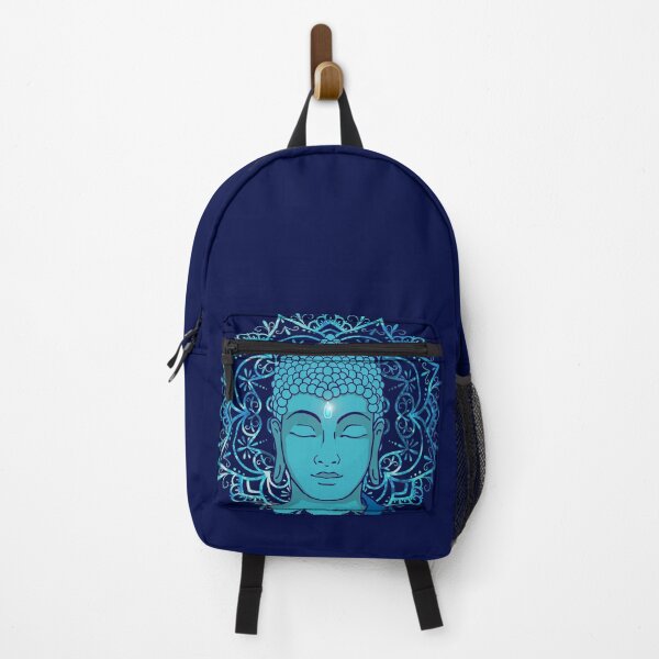 Item preview, Blue Face of Buddha Mandala designed and sold by MandalaSoul.