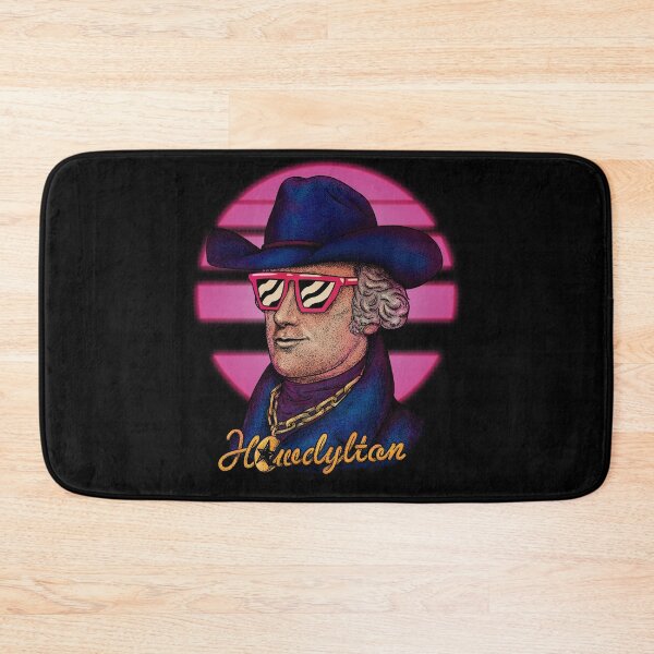 Item preview, Howdylton - Hamilton Alexander | Retrowave Cowboy | Musical Hamilton, AHAM funny american history founding father, patriotic, sunglasses, glasses, bling designed and sold by Any Color Designs.