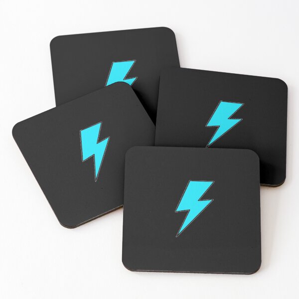 Item preview, light blue lightning  designed and sold by ouatisworld.