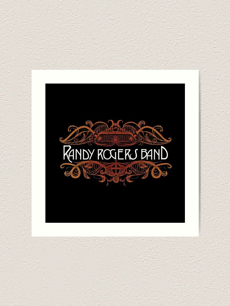 "Randy Rogers Band Logo" Art Print by rajaopank07 Redbubble