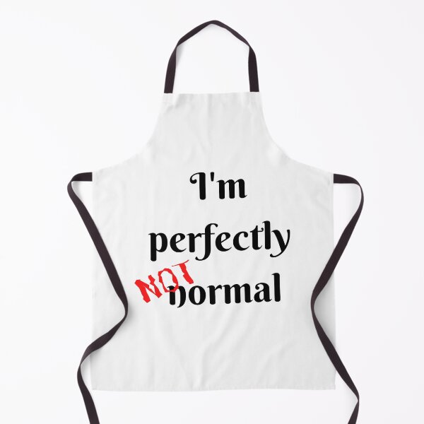 Item preview, I'm perfectly NOT normal (red) designed and sold by mixMixtli.